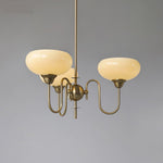Creamy Persimmon Chandelier - ailampplus