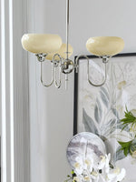 Creamy Persimmon Chandelier - ailampplus