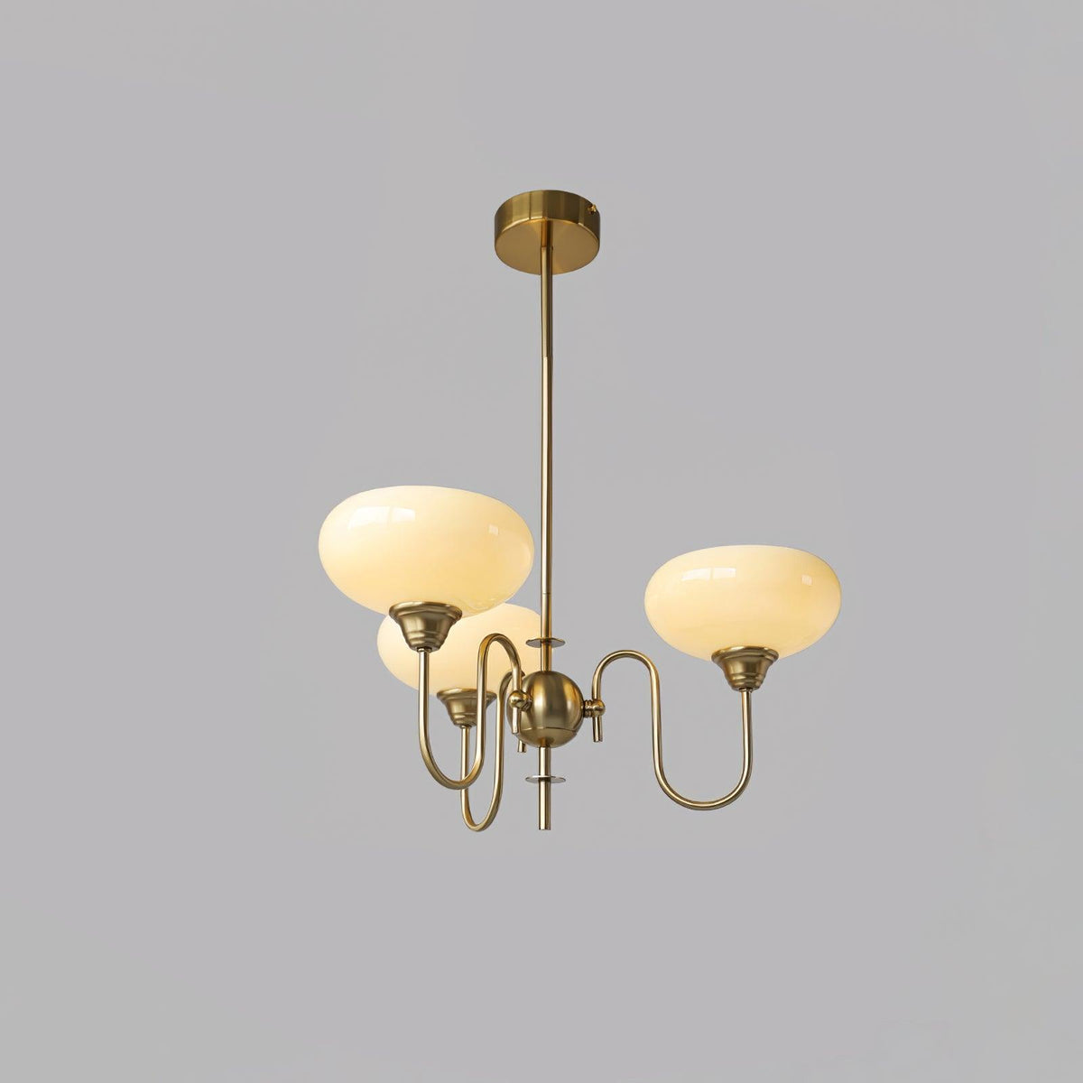Creamy Persimmon Chandelier - ailampplus
