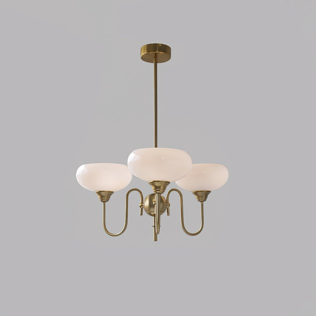 Creamy Persimmon Chandelier - ailampplus