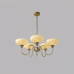 Creamy Persimmon Chandelier - ailampplus