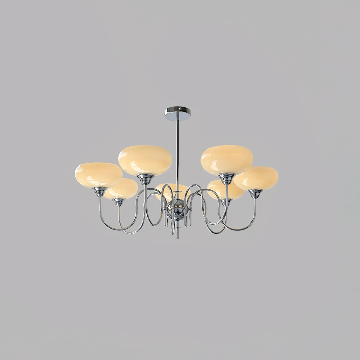 Creamy Persimmon Chandelier - ailampplus