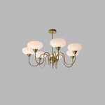 Creamy Persimmon Chandelier - ailampplus