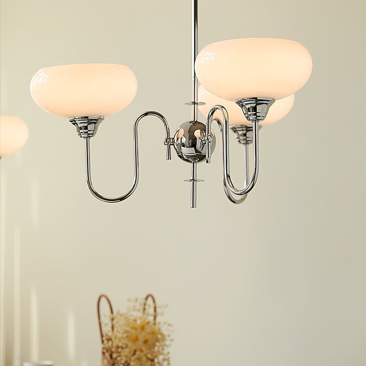 Creamy Persimmon Chandelier - ailampplus