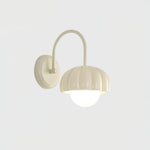 Creamy Pumpkin Wall Light