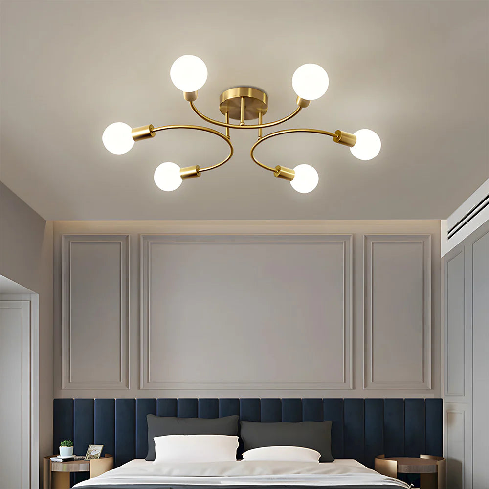 Modern Creative Multi Bulb Ceiling Light