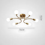 Modern Creative Multi Bulb Ceiling Light