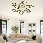 Modern Creative Stars Design Ceiling Light