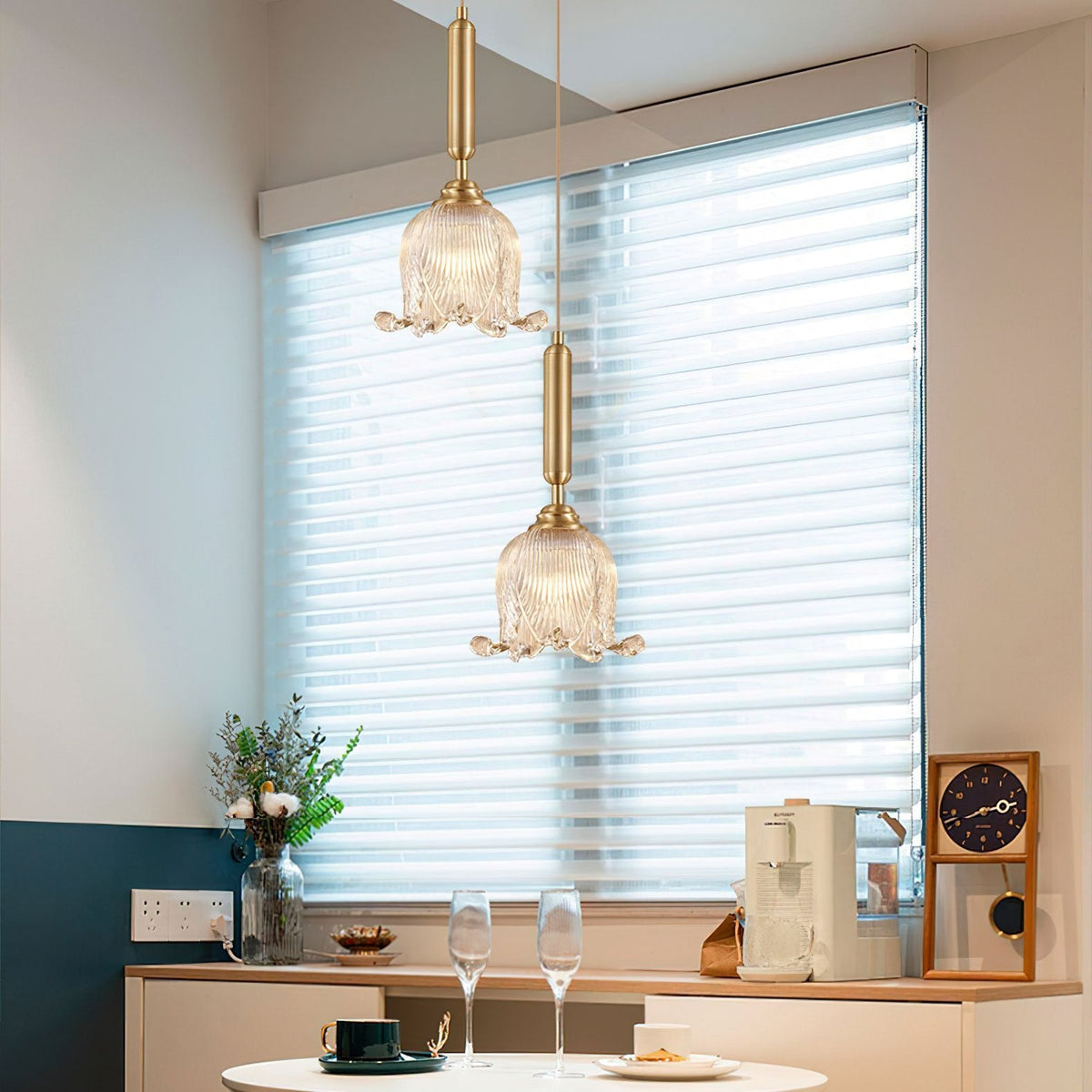 Creative Floral Pendant Lamp