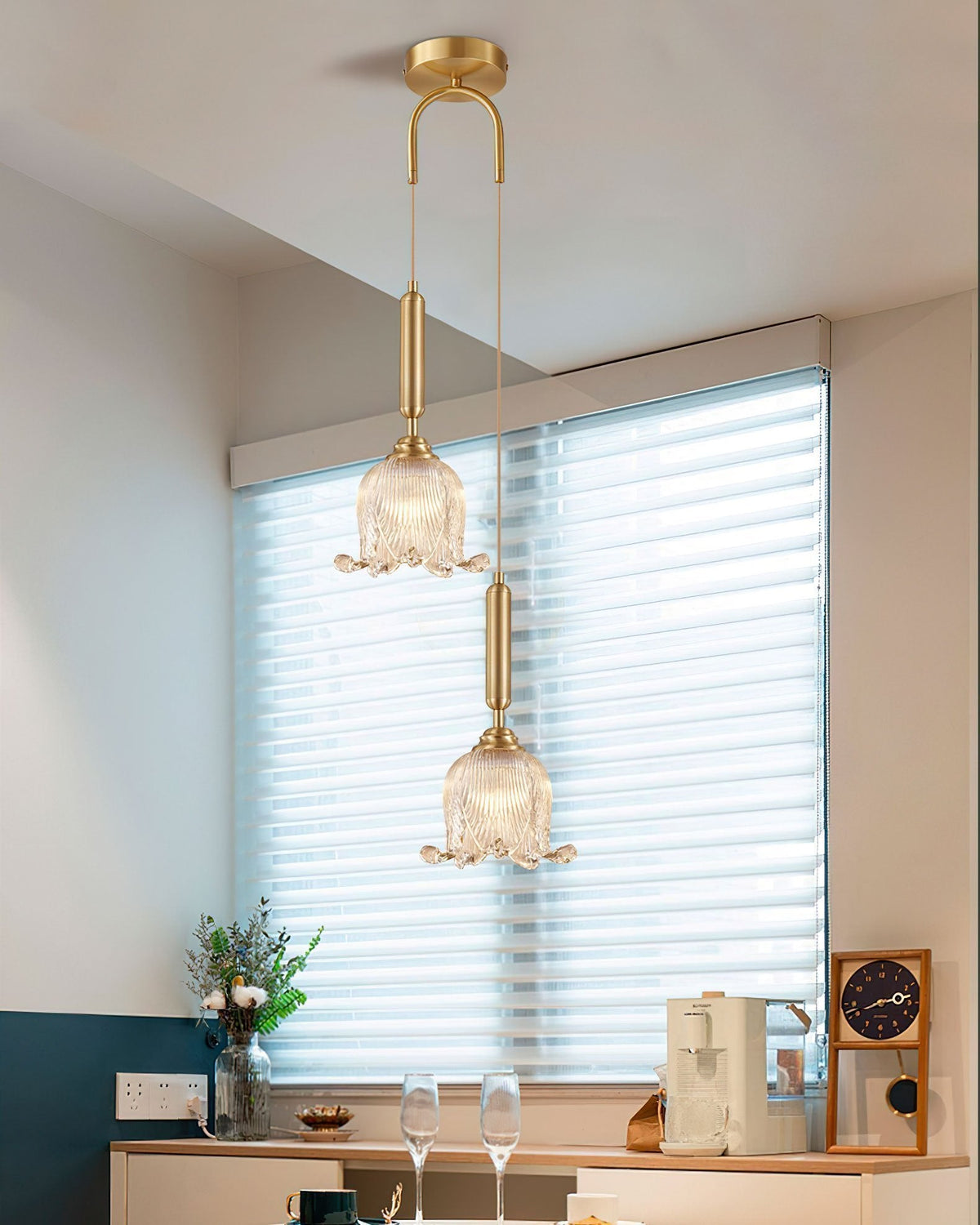 Creative Floral Pendant Lamp