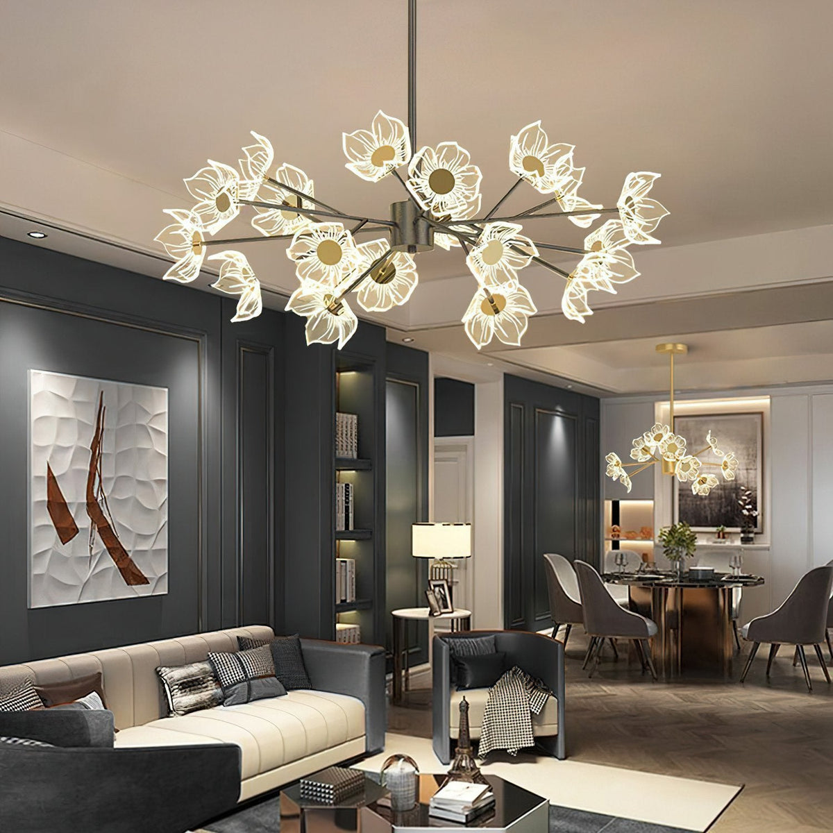 Creative Flower Chandelier