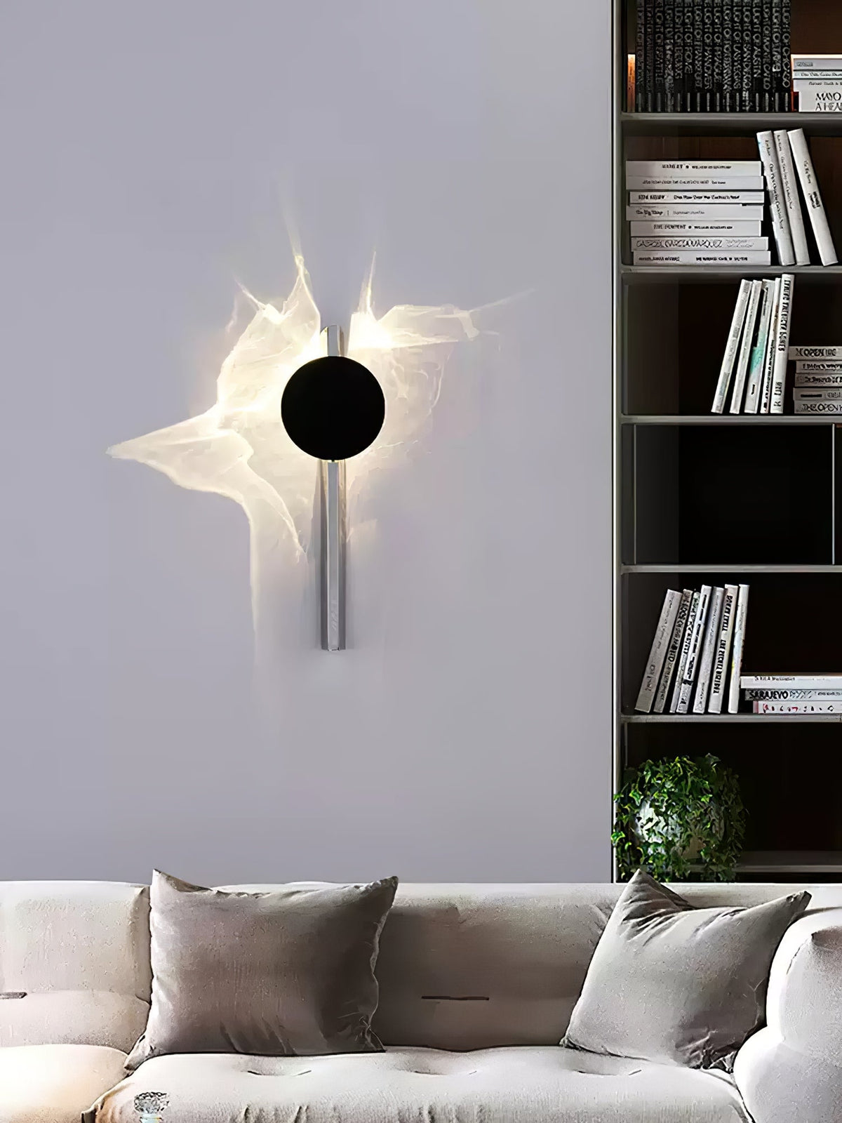 Lumin Wave Duo Wall Sconce – Modern LED Wall Lamp for Bedroom & Living Room