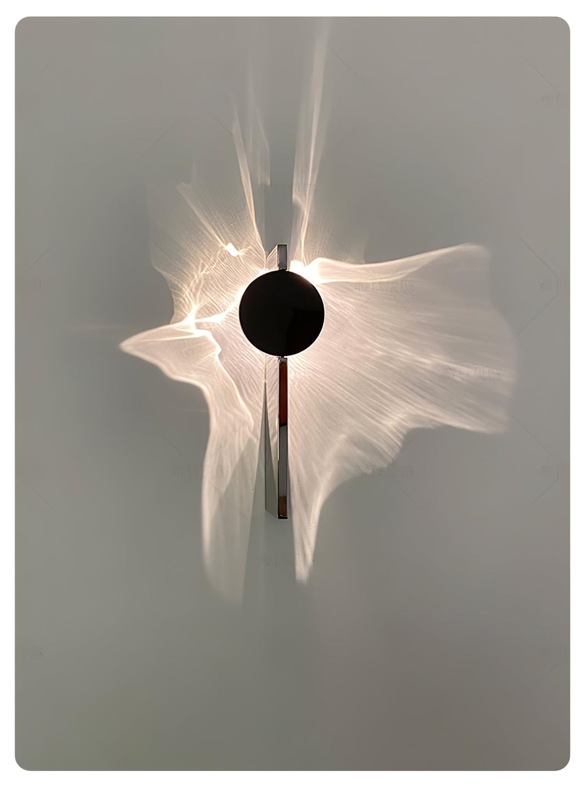 Lumin Wave Duo Wall Sconce – Modern LED Wall Lamp for Bedroom & Living Room