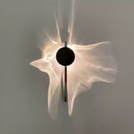 Kinetic Shadow Wall Lamp – Chrome LED Sconce with Sculptural Light Play