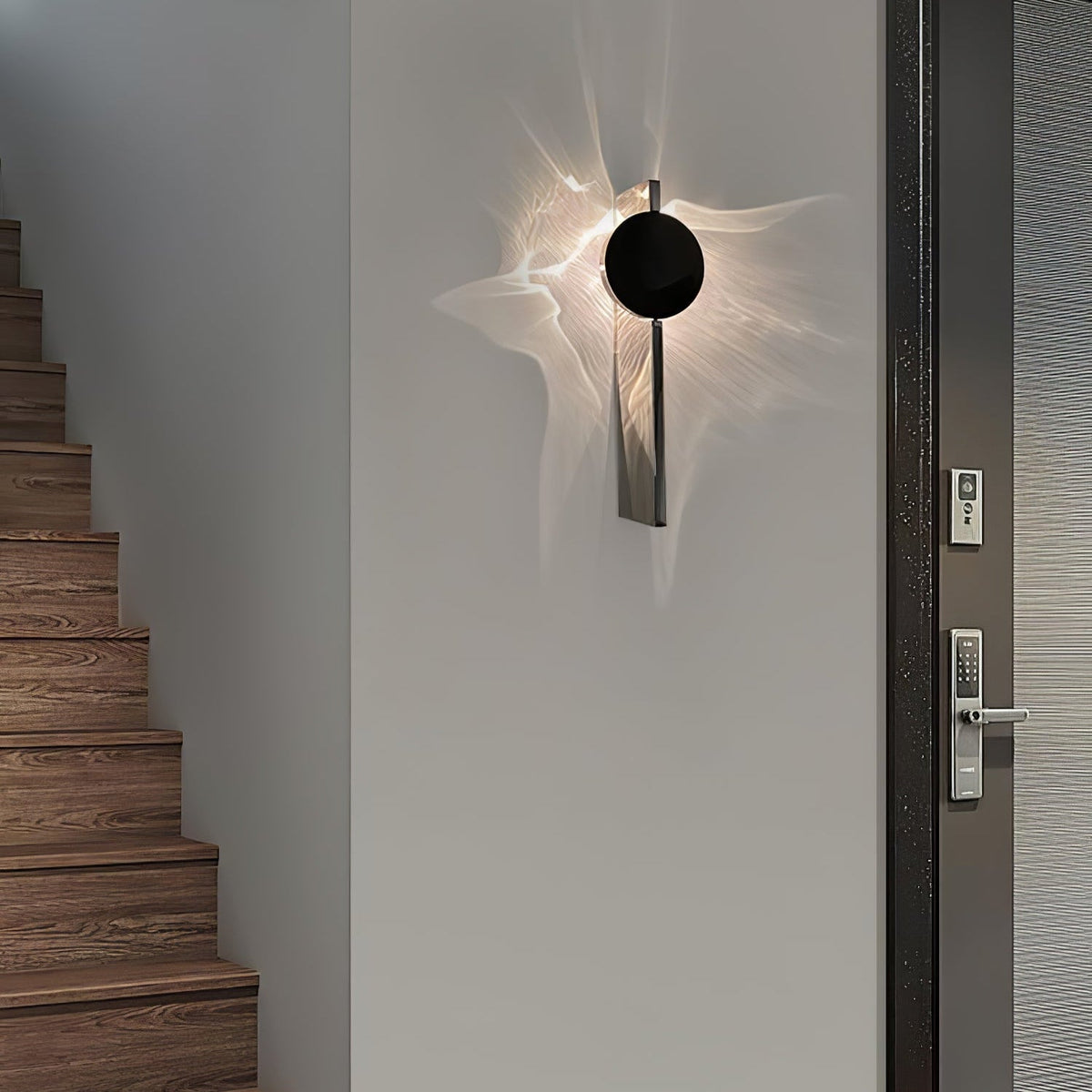 Lumin Wave Duo Wall Sconce – Modern LED Wall Lamp for Bedroom & Living Room