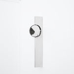 Kinetic Shadow Wall Lamp – Chrome LED Sconce with Sculptural Light Play