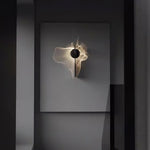 Kinetic Shadow Wall Lamp – Chrome LED Sconce with Sculptural Light Play