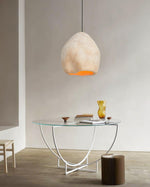 Crete Modern Pendant Light – Sculptural Cream White Ceiling Lamp for Dining & Living Spaces