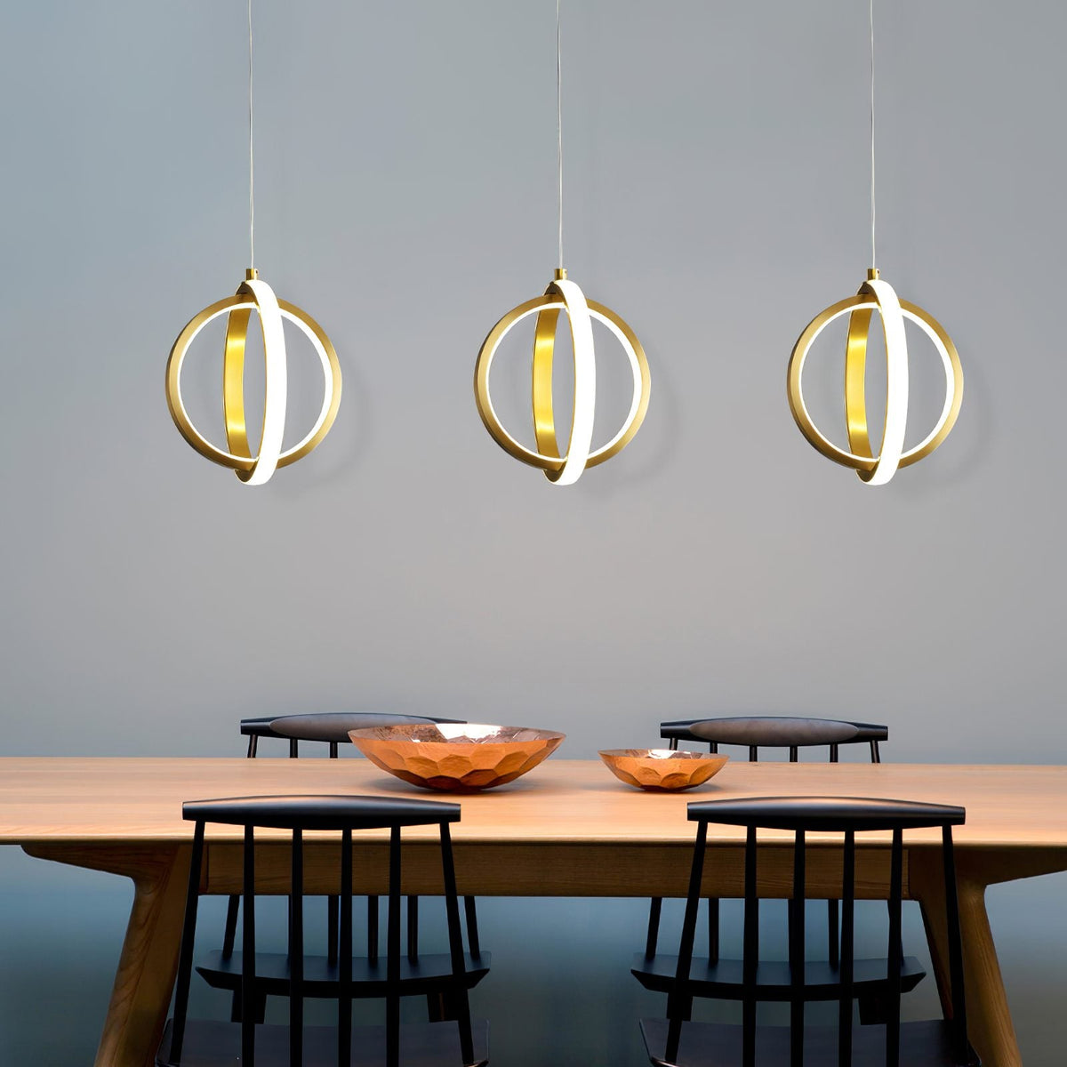 Cross Ring Chandelier