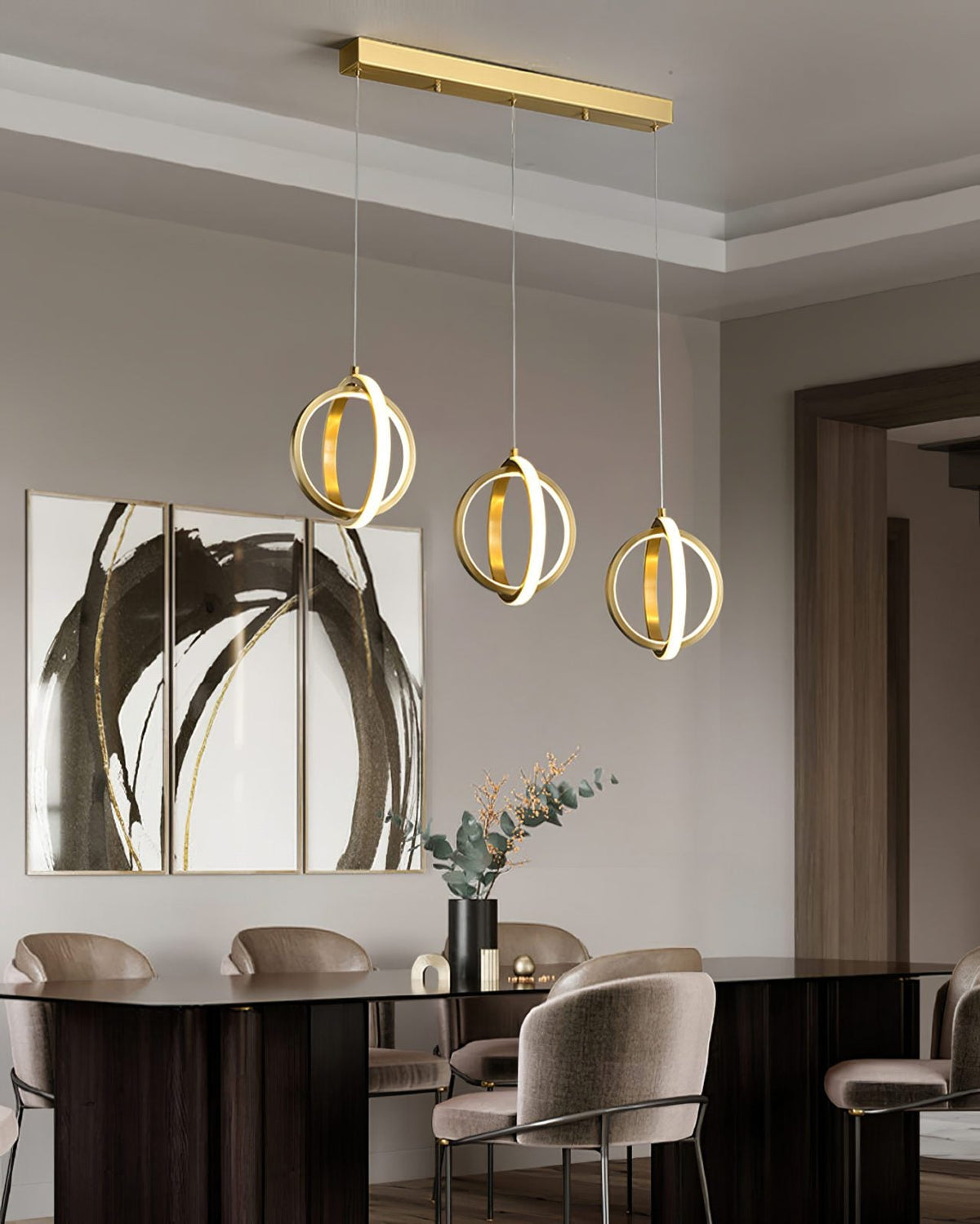 Cross Ring Chandelier