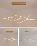 Crossing Waves LED Chandelier