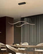 Crossing Waves LED Chandelier