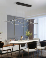 Crossing Waves LED Chandelier