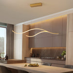 Crossing Waves LED Chandelier