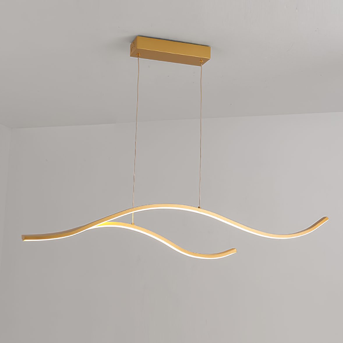 Crossing Waves LED Chandelier