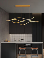 Crossing Waves LED Chandelier
