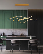 Crossing Waves LED Chandelier