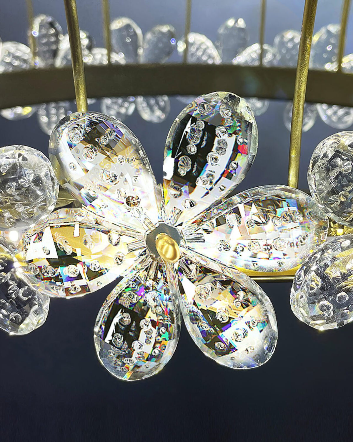 Crown Crystal Chandelier