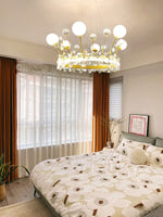 Crown Crystal Chandelier