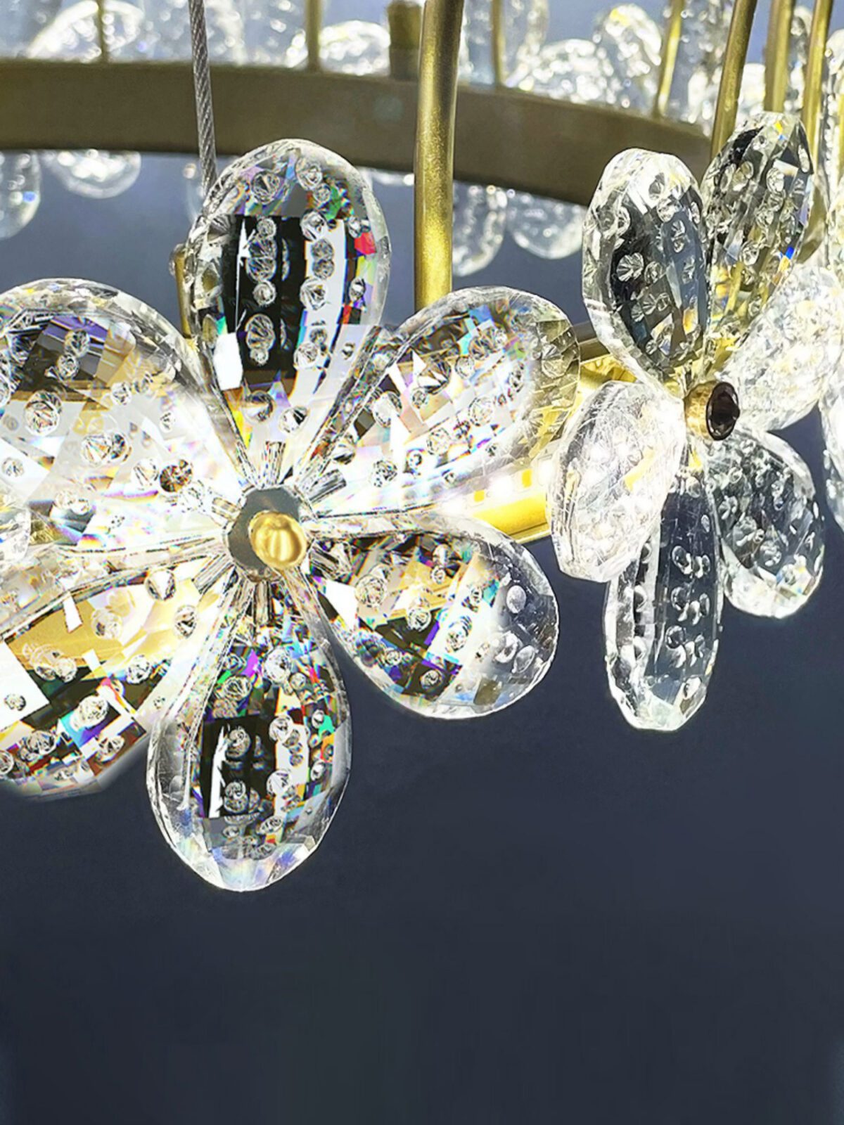Crown Crystal Chandelier