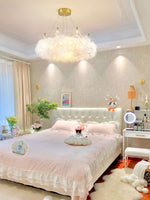 Crown Feather Pendant Light