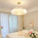Crown Feather Pendant Light