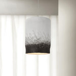 Crust Thin Pendant Light — Sculptural Wabi-Sabi Ceiling Lamp in Grey