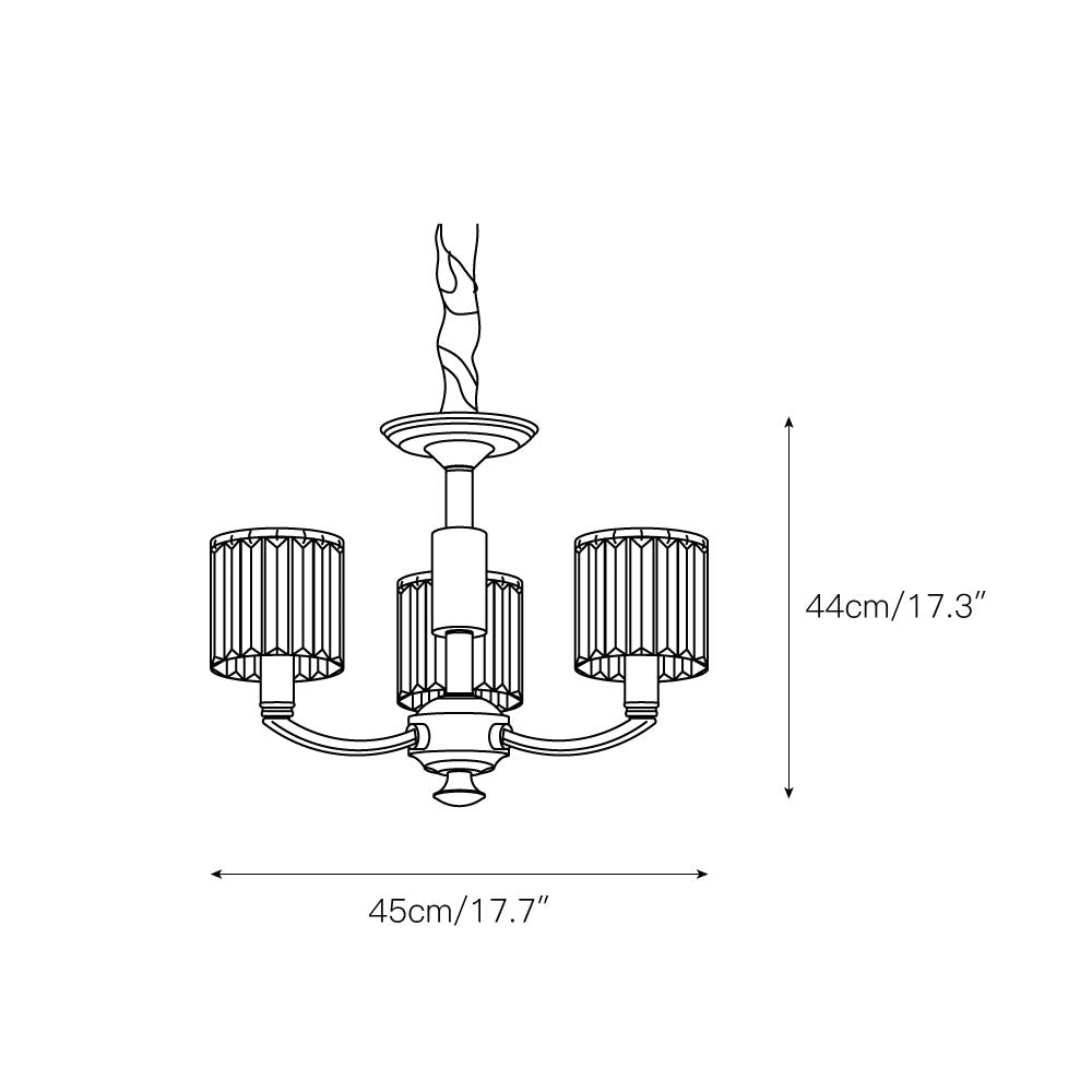 crystal-column-brass-chandelier