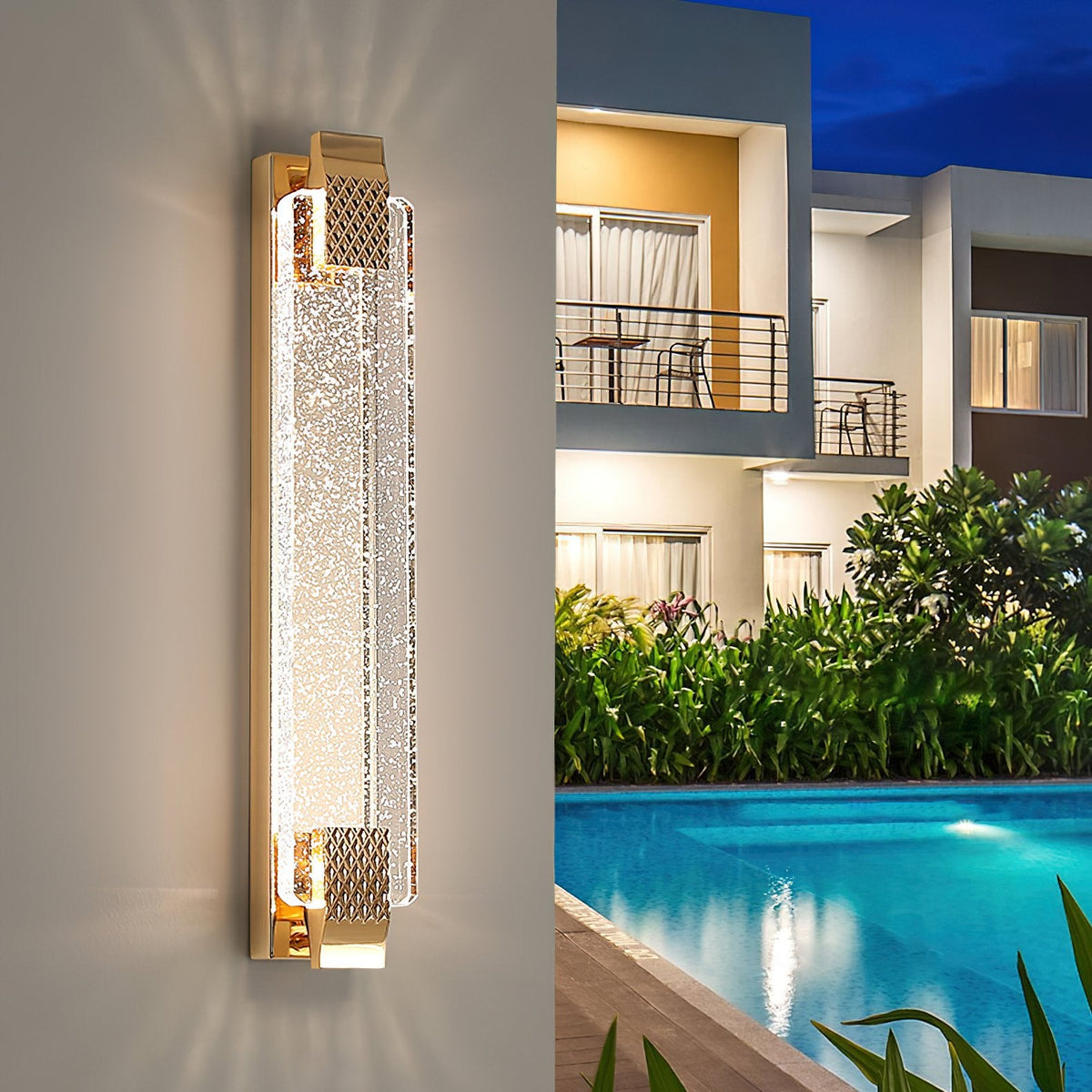 Crystal Bubble Wall Lamp