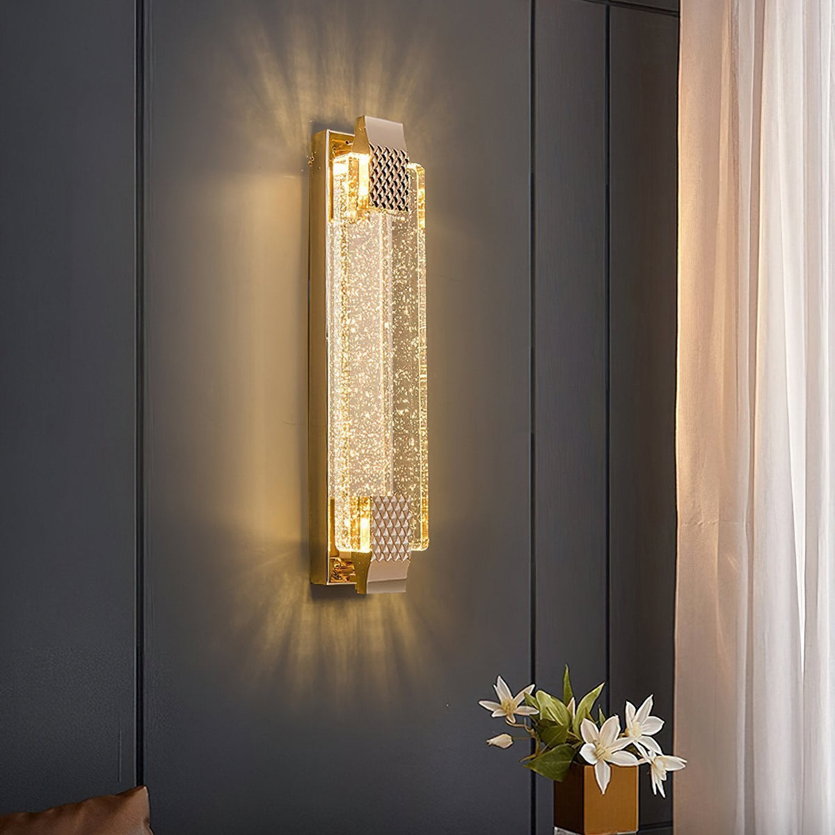 Crystal Bubble Wall Lamp