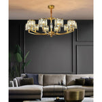 crystal-column-brass-chandelier