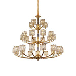 crystal-column-brass-chandelier