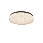 Crystal Core Ceiling Lamp in Brass and Resin – Modern Flush Mount Light