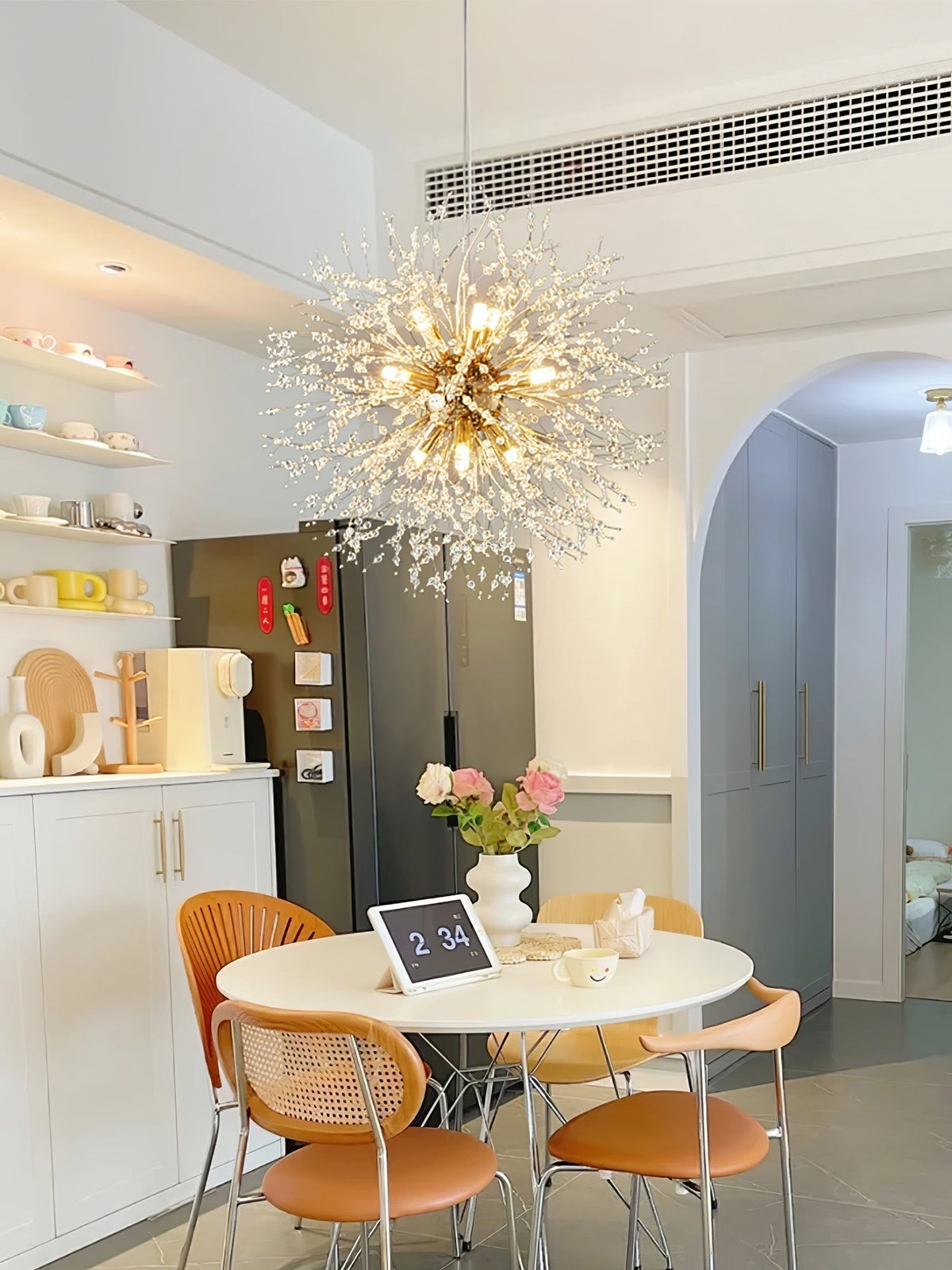 Crystal Dandelion Chandelier