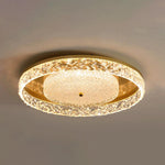 Crystal Embedded Ceiling Lamp