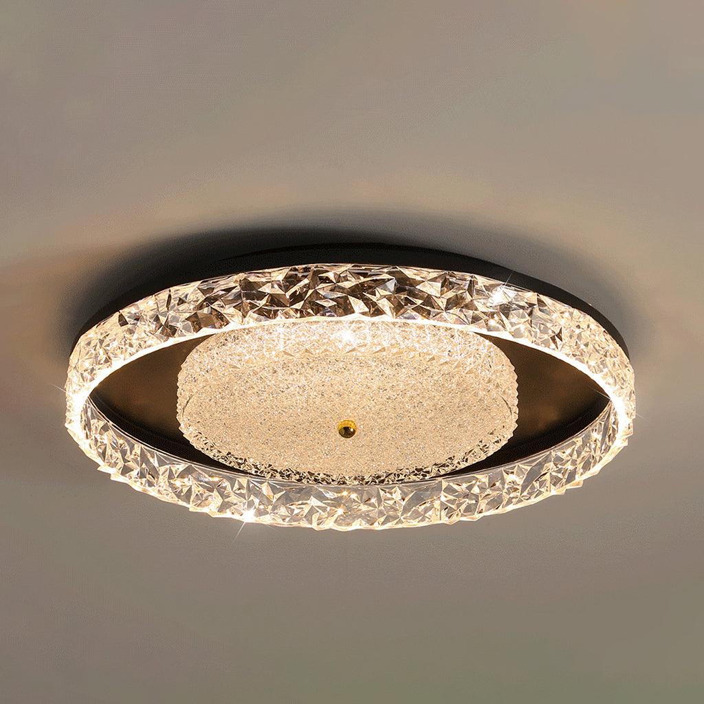 Crystal Embedded Ceiling Lamp