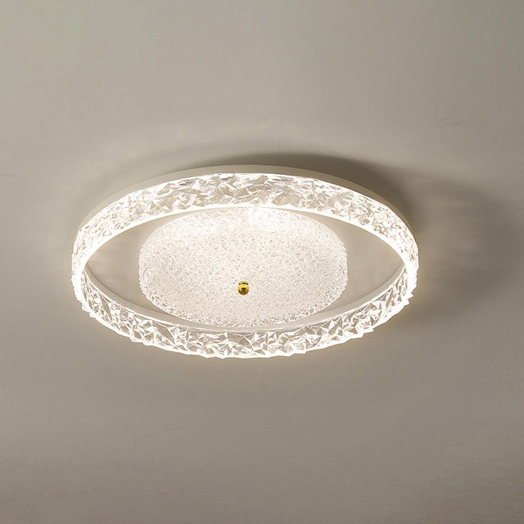 Crystal Embedded Ceiling Lamp