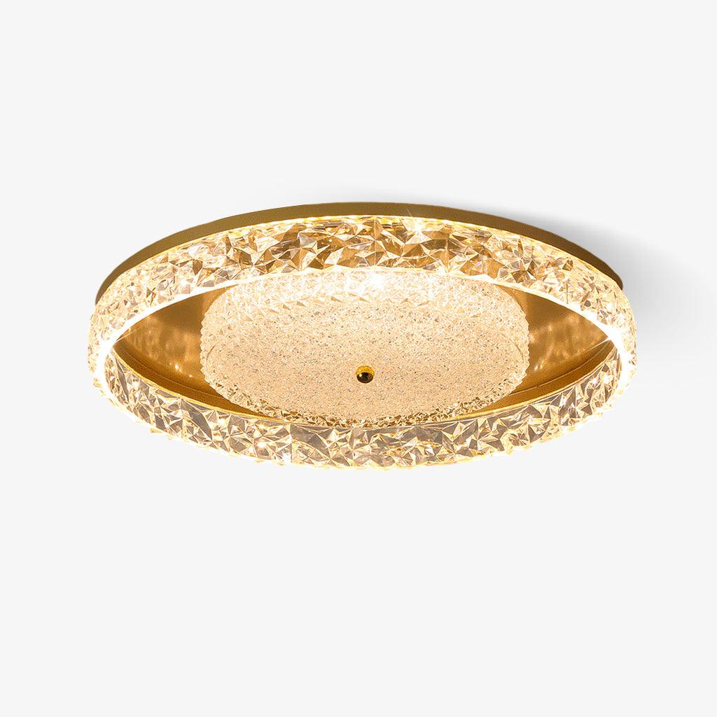 Crystal Embedded Ceiling Lamp