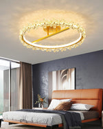 Crystal Flower Ceiling Lamp