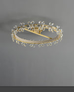 Crystal Flower Ceiling Lamp